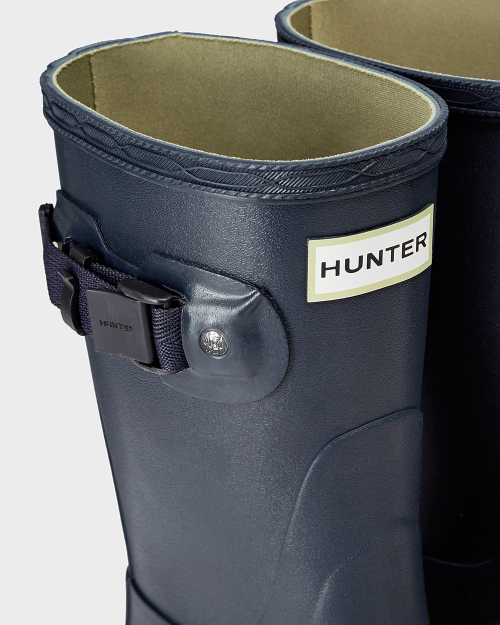 Botas De Cortas Hunter Mujer Azul Marino Norris Field 072853-RBW